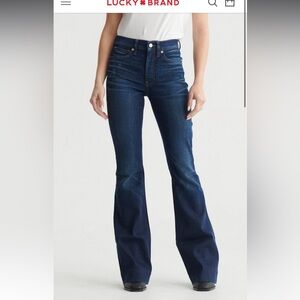 Lucky High rise Stevie flare jeans size 0/25